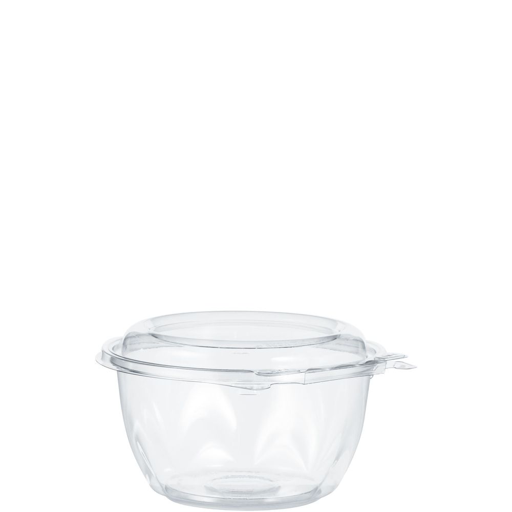 Safeseal Pet Tamper-evident/resistant Clear Bowl With Dome Lid, 16 Ounce Capacity -- 240 Per Case