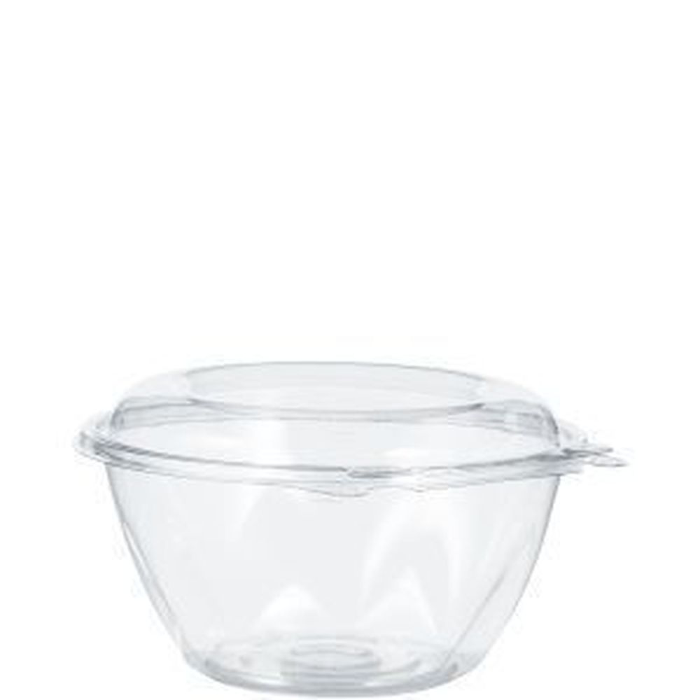 Safeseal Pet Tamper-evident/resistant Clear Bowl With Dome Lid, 32 Ounce Capacity -- 150 Per Case