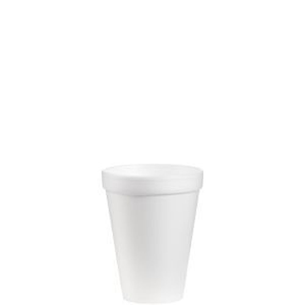 J Cup White Eps Insulated Foam Cup, 12 Ounce Capacity -- 1000 Per Case