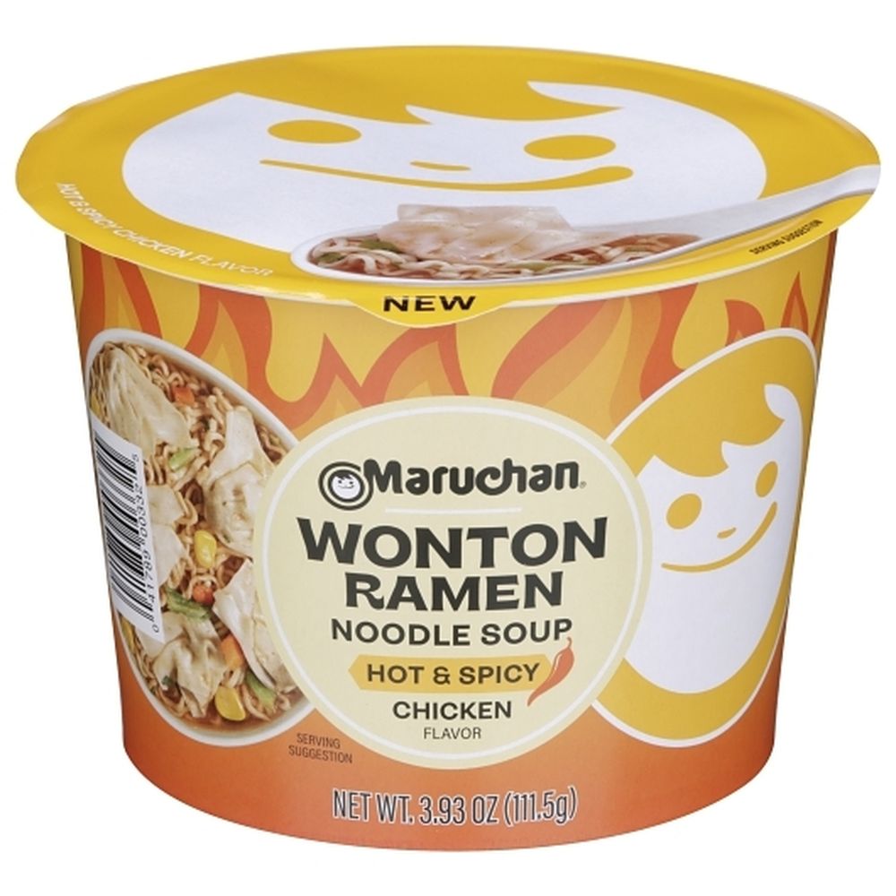 Hot and Spicy Chicken Flavor Ramen Noodles
