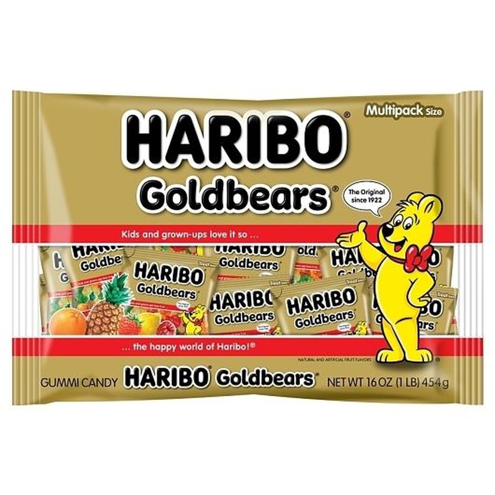 Gold Bears Minis Confectionery Gummy Candy
