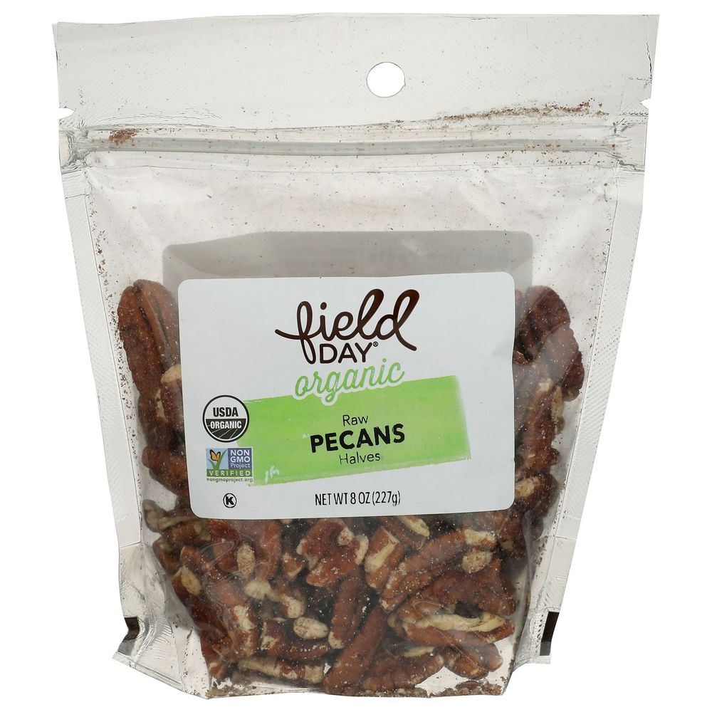 Organic Raw Pecan Halves