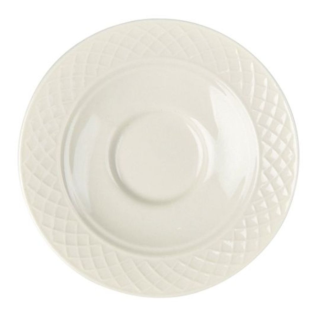 Gothic China 4.5 inch Ad Saucer, 36 count
