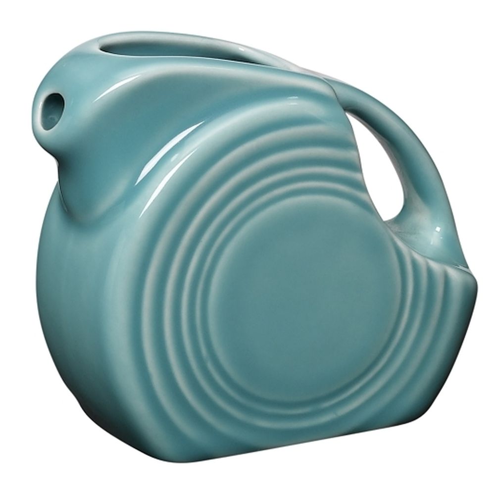 Fiesta 5 Ounce Turquois Mini Disk Pitcher, 4 Count