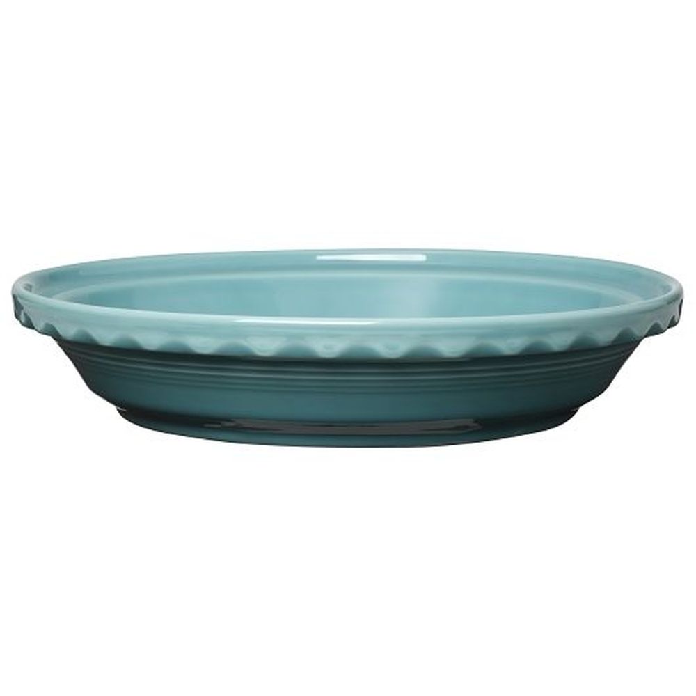 Fiesta 44 Ounce Turquois Deep Dish Pie Baker, 4 Count