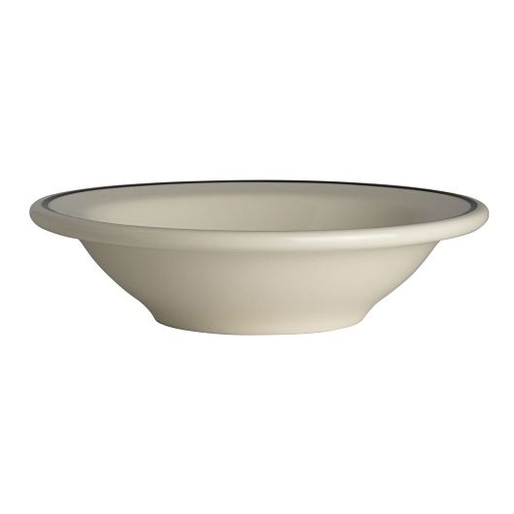 Black Line China 3.25 Ounce Narrow Rim Fruit Bowl, 36 count