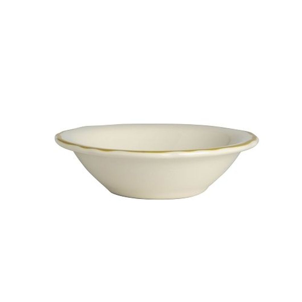 Styleline Old Gold China 12.25 Ounce Grapefruit Bowl, 36 count