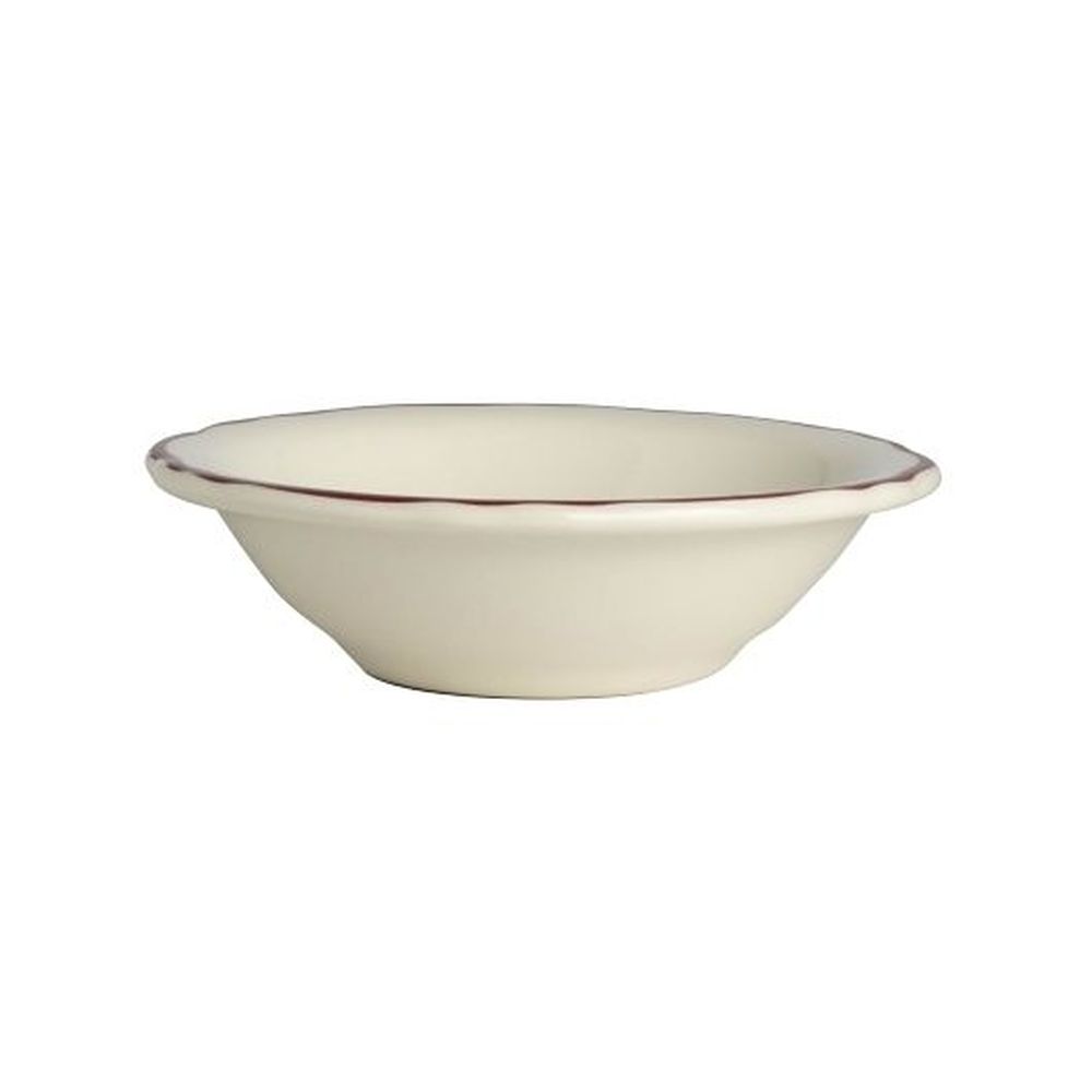Styleline Maroon China 12.25 Ounce Grapefruit Bowl, 36 count