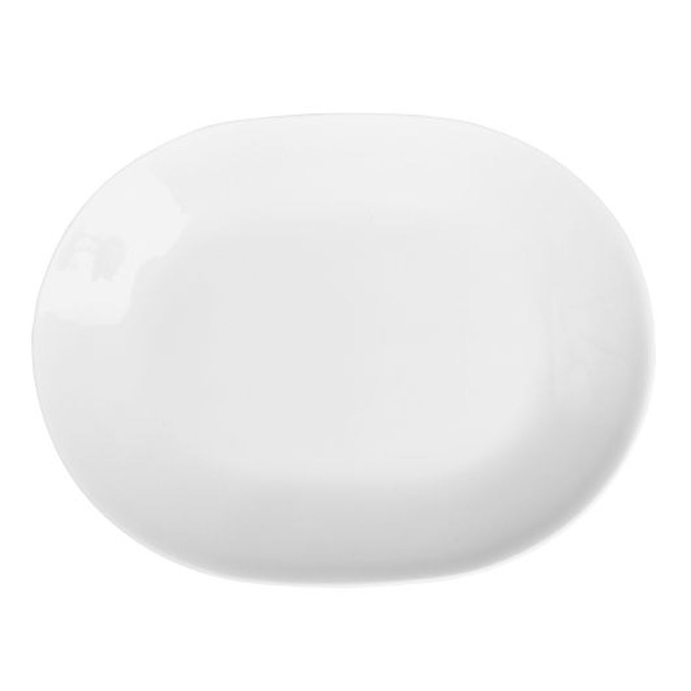 Alexa China 8.13 inch Racetrack Oval Platter, 24 count