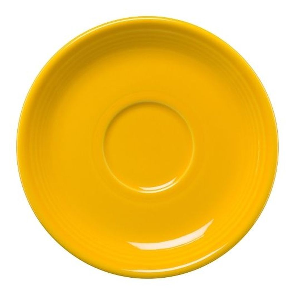 5 7/8 x 7/8 inch Classic Rim Daffodil Saucer