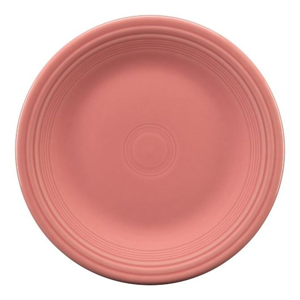 Fiesta 10.5 X 1.25 Inch Classic Rim Peony Dinner Plate, 12 Count