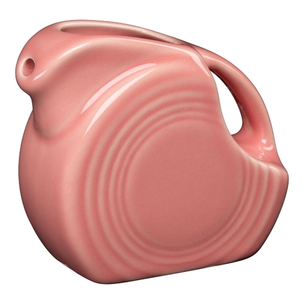 Fiesta 5 Ounce Peony Mini Disk Pitcher, 4 Count