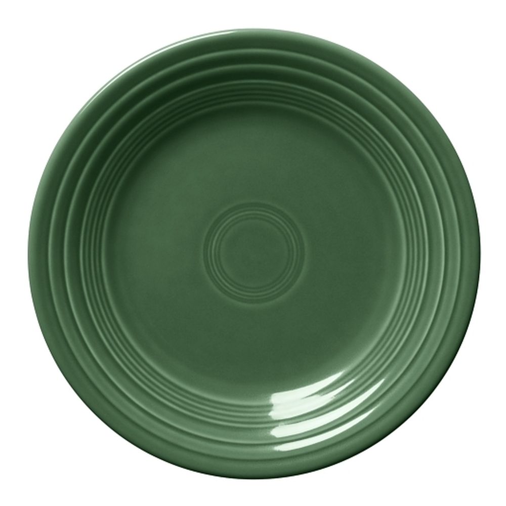 Fiesta Classic Rim 9 Inch Jade Luncheon Plate, 12 Count