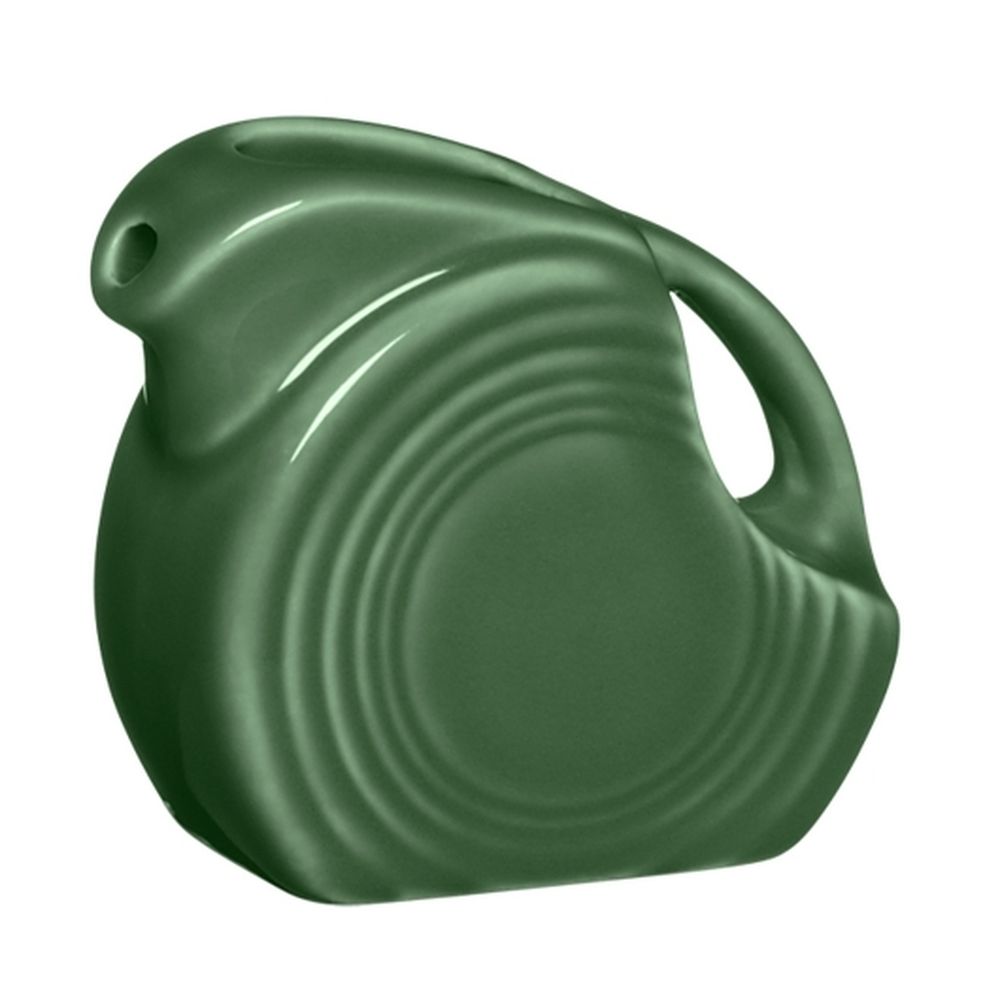 Fiesta 5 Ounce Jade Mini Disk Pitcher, 4 Count