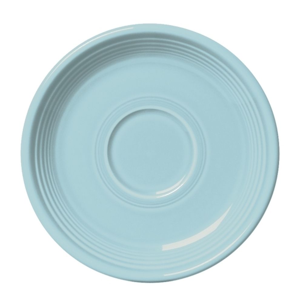 Fiesta 5.875 Inch Sky New Retired Classic Rim Saucer, 12 Count