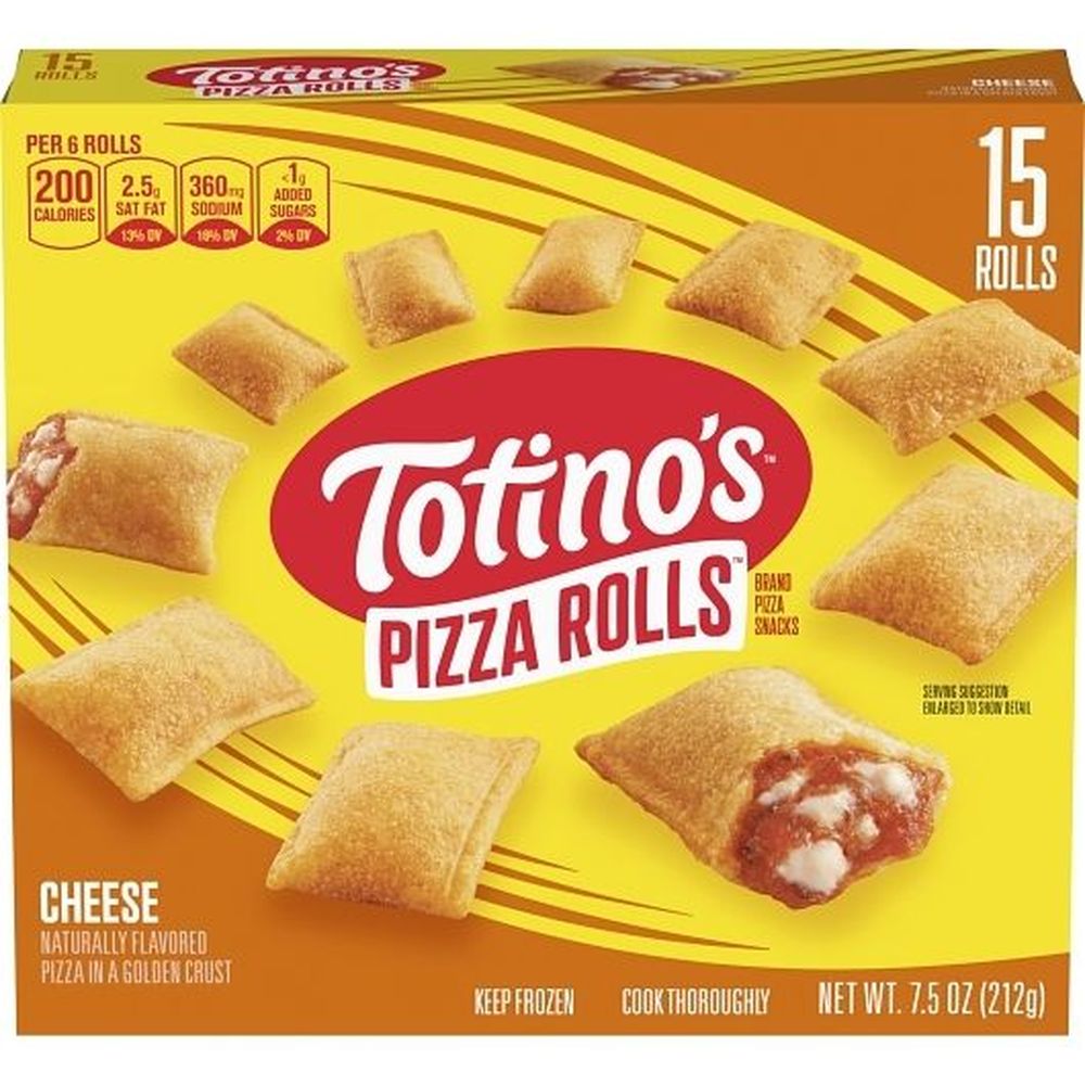 Totino's Cheese Pizza Rolls, 7.5 Ounce -- 12 Per Case