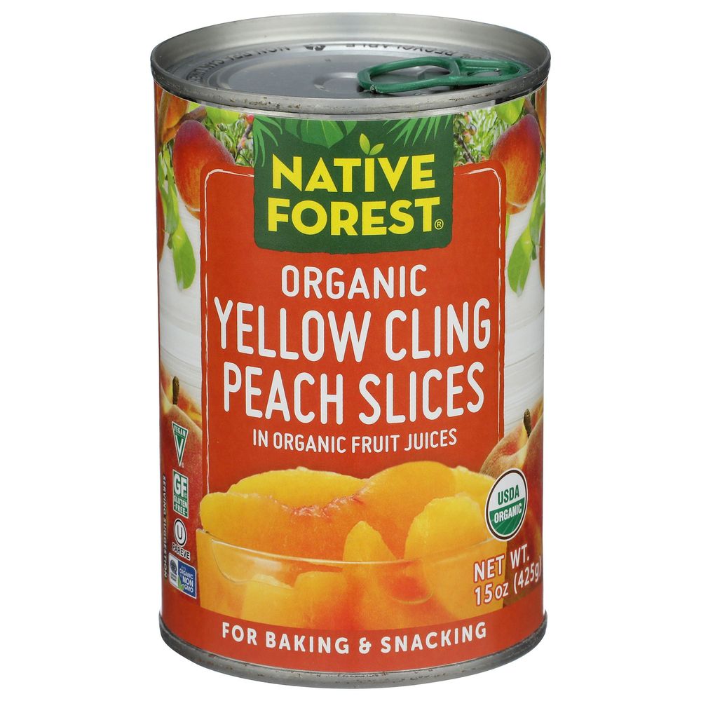 Organic Sliced Peaches