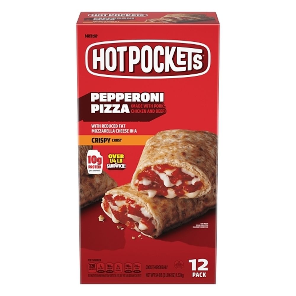 Crispy Crust Pepperoni Pizza Sandwich