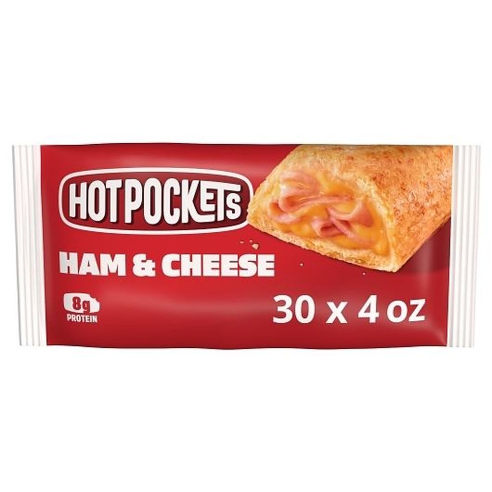 Hot Pockets Ham And Cheese Sandwich, 4 Ounce -- 30 Per Case