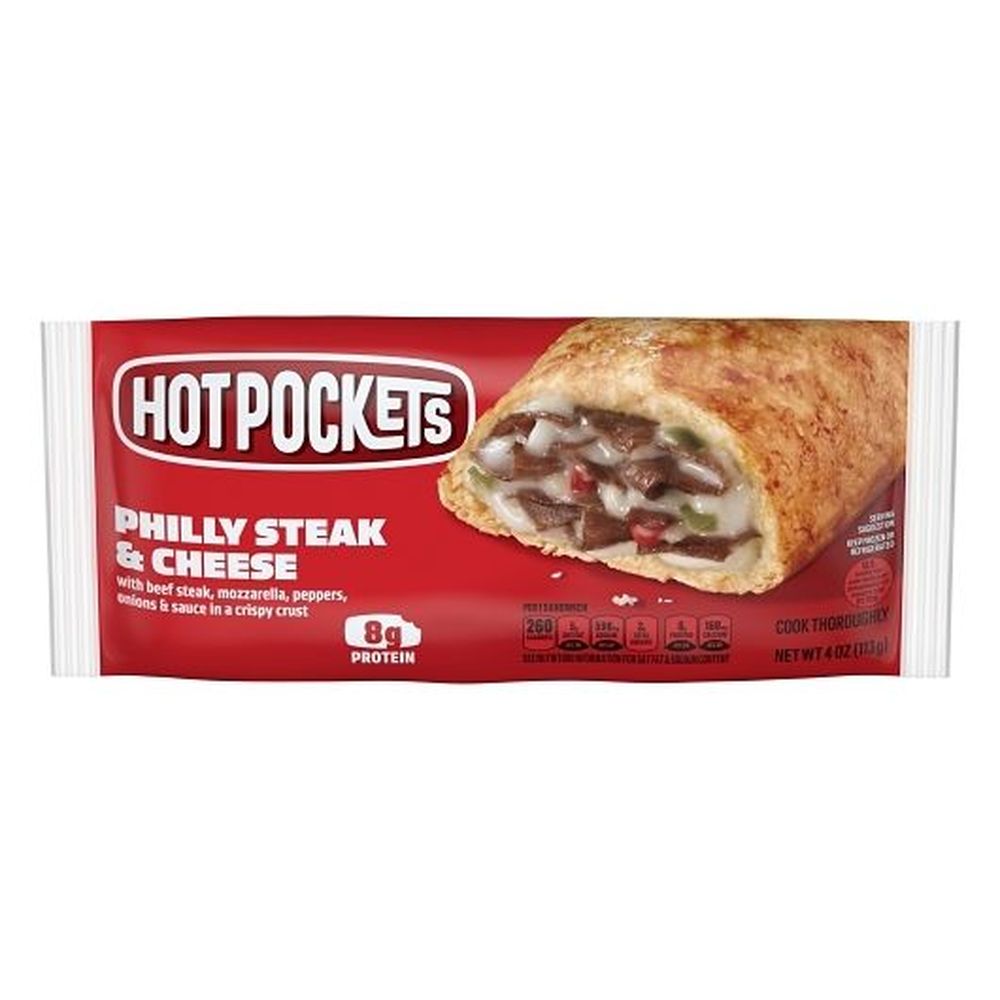 Hot Pockets Philly Steak And Cheese Sandwich, 4 Ounce -- 30 Per Case
