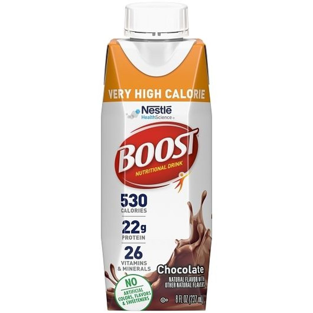 Boost Very High Calorie Chocolate Nutritional Drink, 8.01 Fluid Ounce -- 24 Per Case