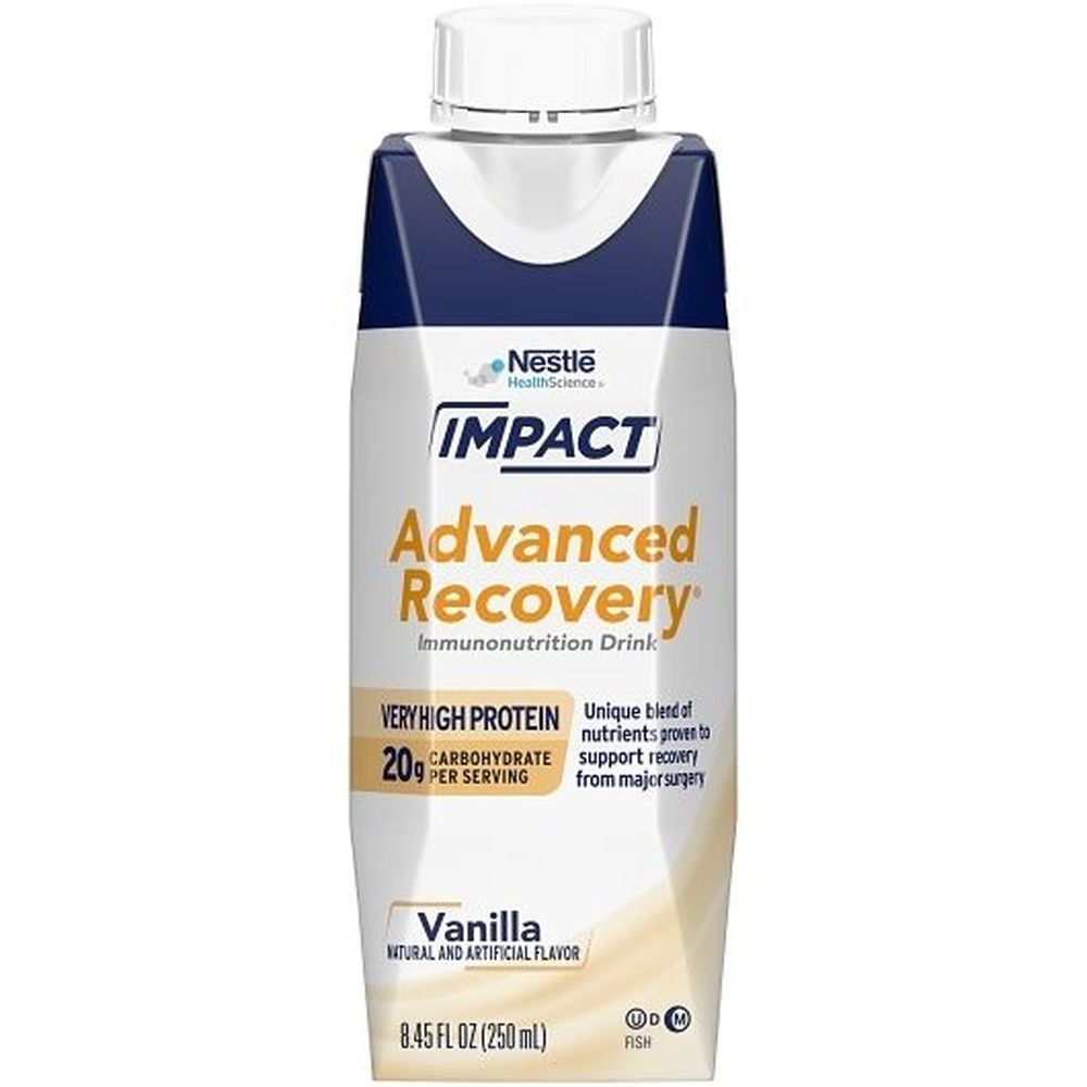 Impact Advanced Recovery Vanilla Immunonutrition Drink, 8.45 Fluid Ounce -- 10 Per Case