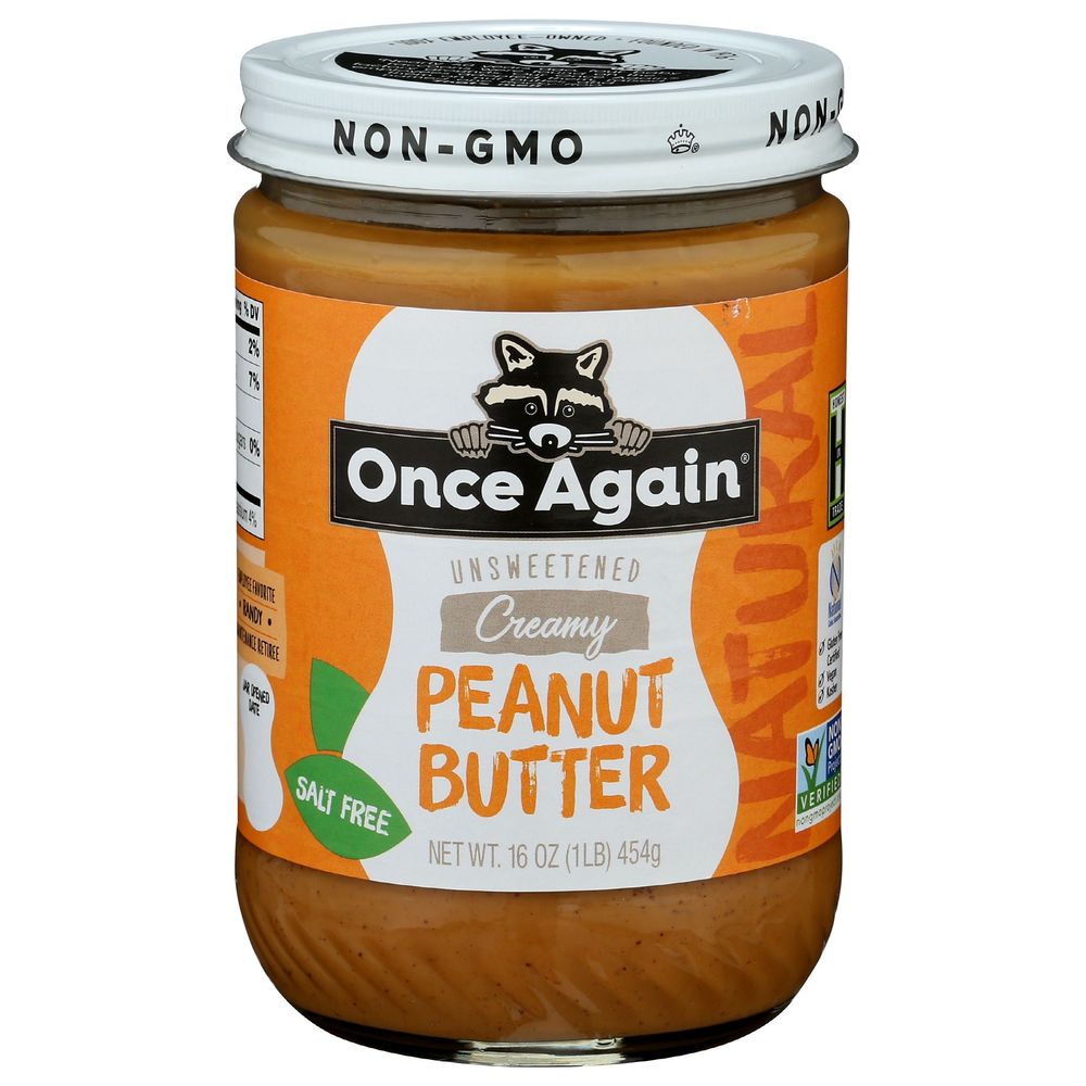 No Salt Creamy Peanut Butter
