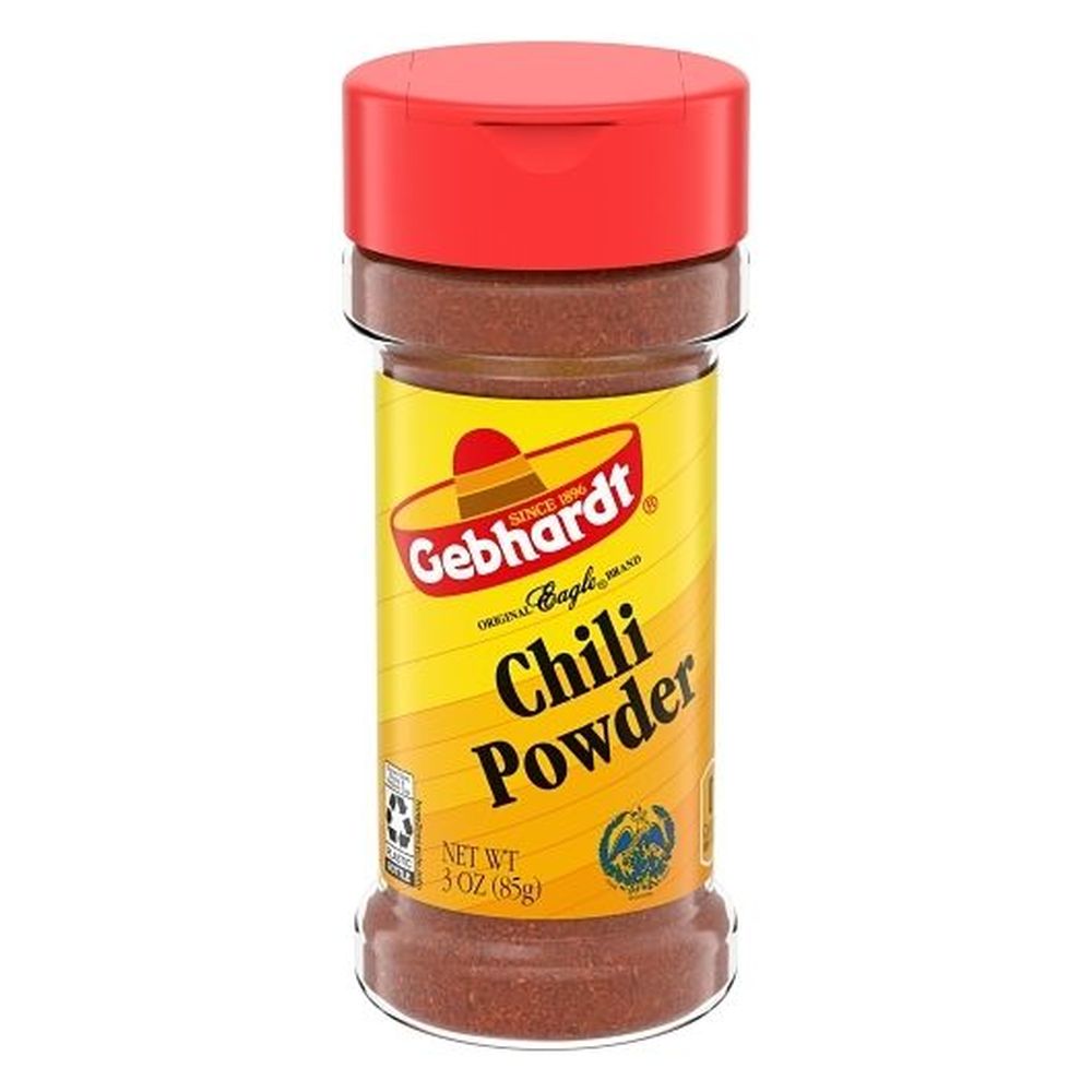Gebhardt Chili Powder, 3 Ounce -- 12 Per Case