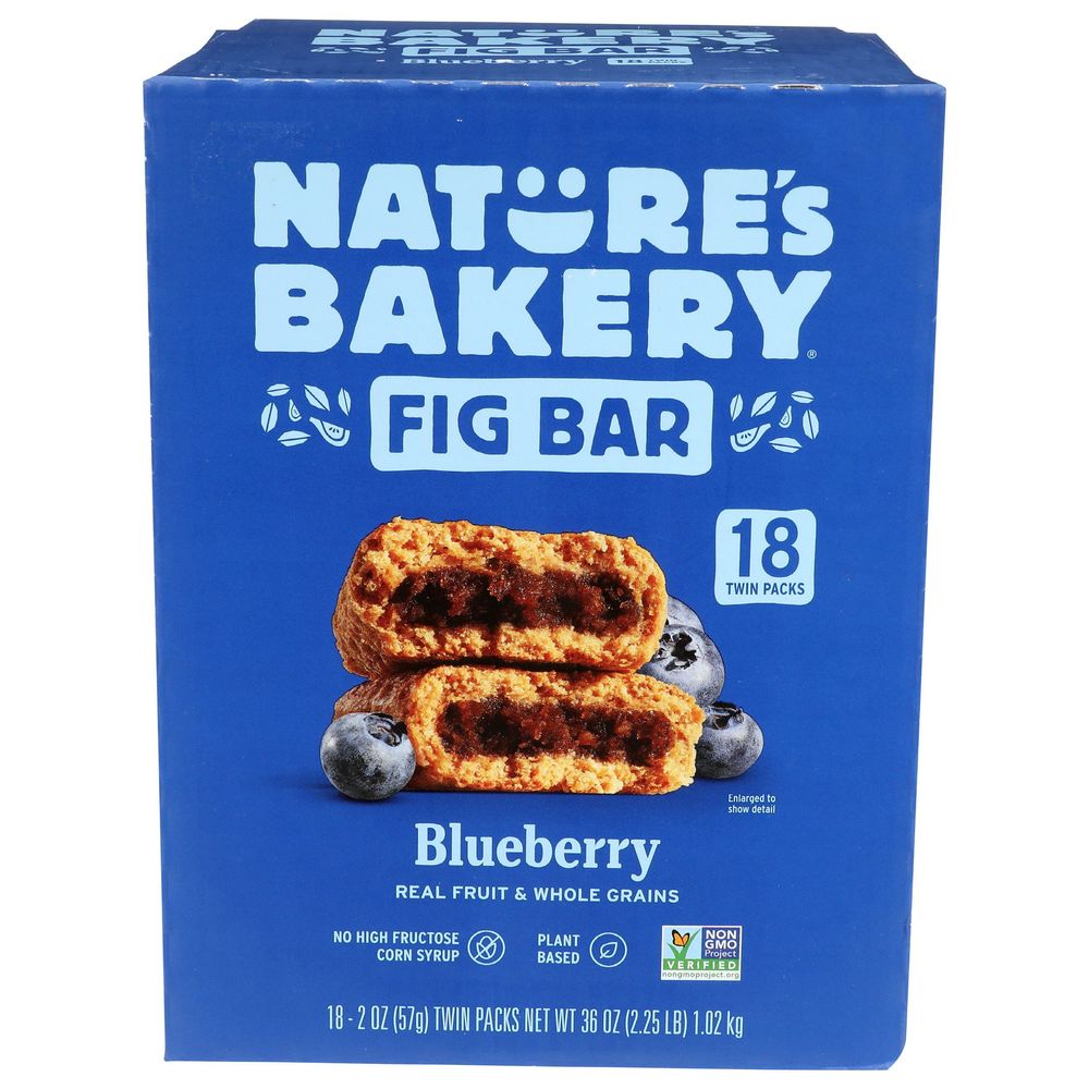Blueberry Real Fruits Whole Grains Fig Bar