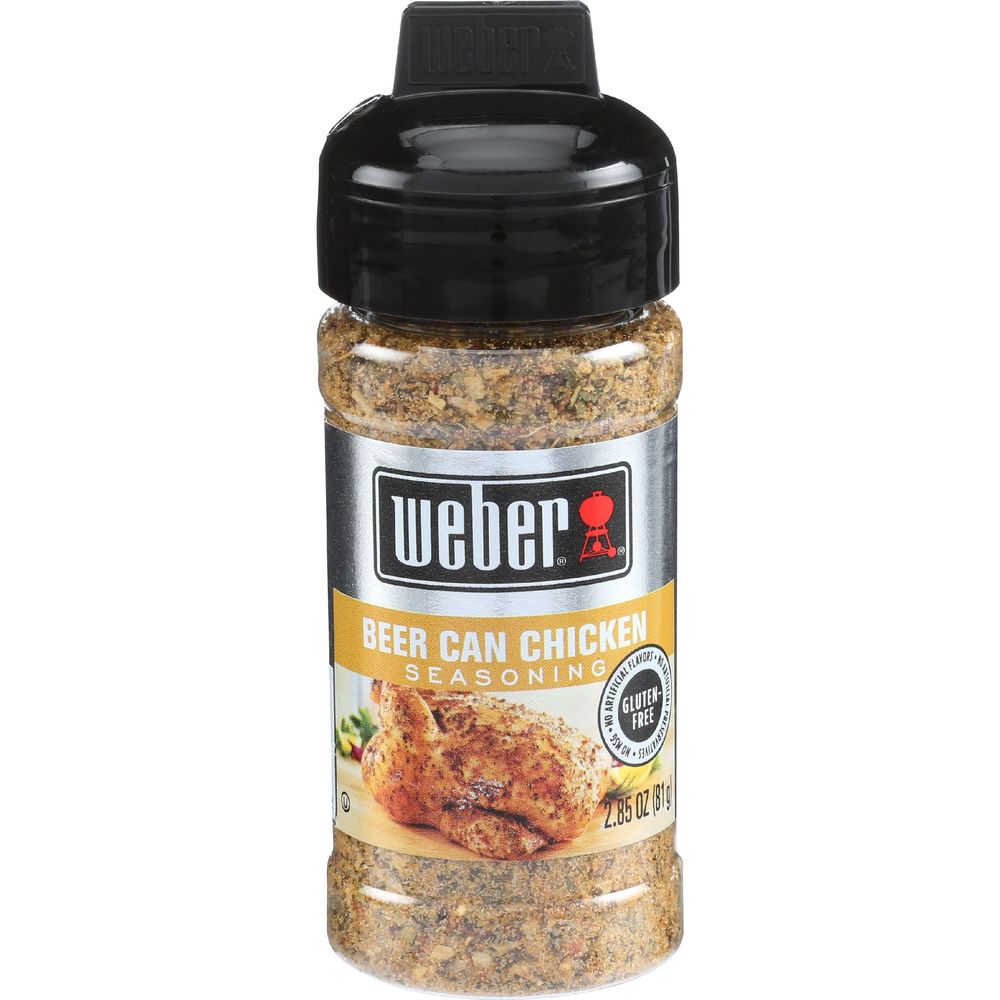 Weber Beer Can Chicken Seasoning, 2.85 Ounce -- 6 Per Case