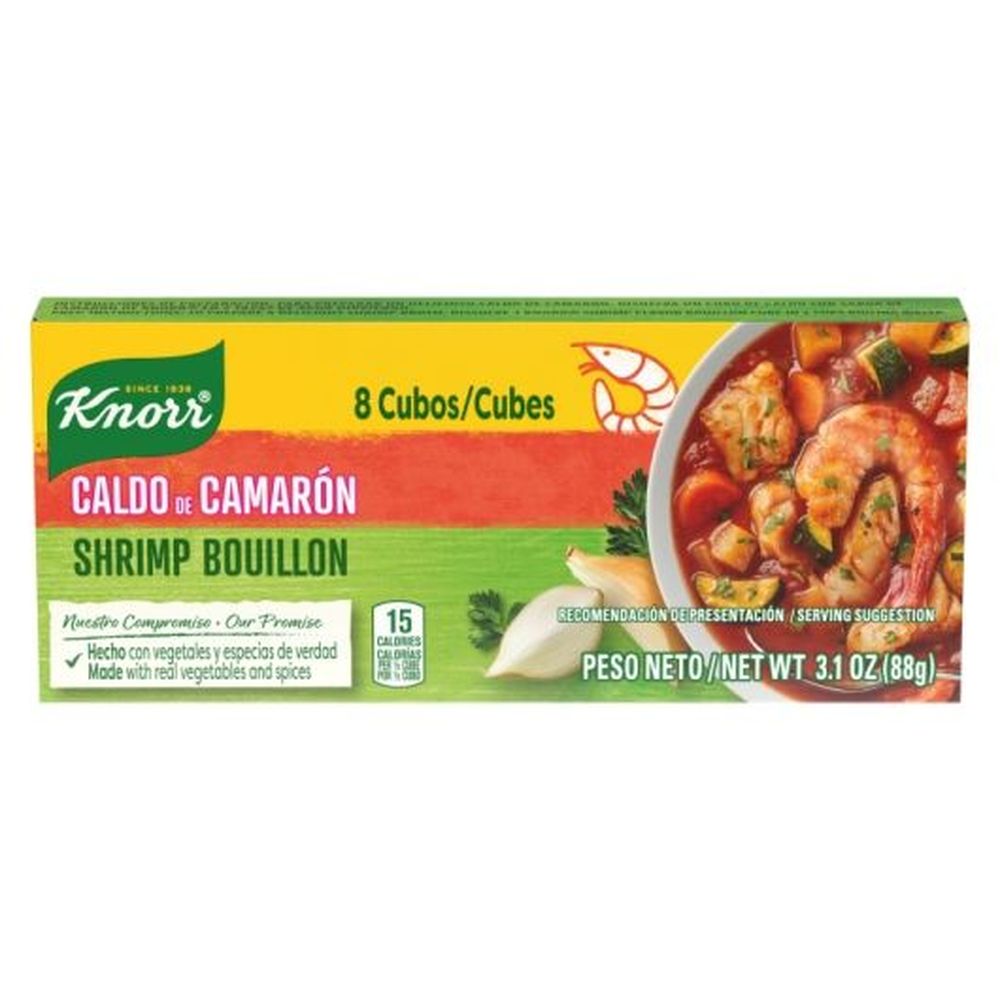 Knorr Shrimp Bouillon Cube, 8 Count -- 48 Per Case