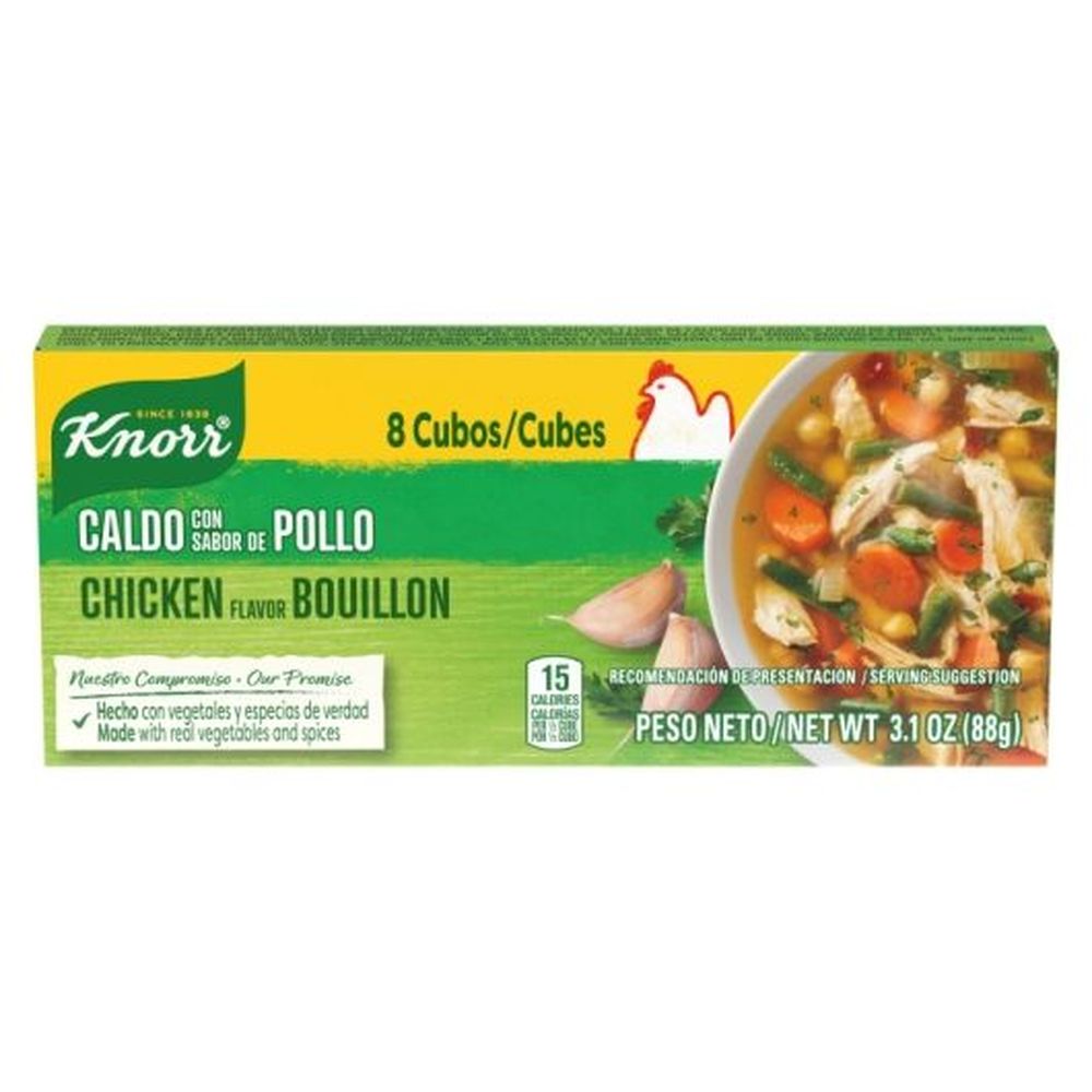 Knorr Chicken Flavor Bouillon Cube, 3.1 Ounce -- 48 Per Case