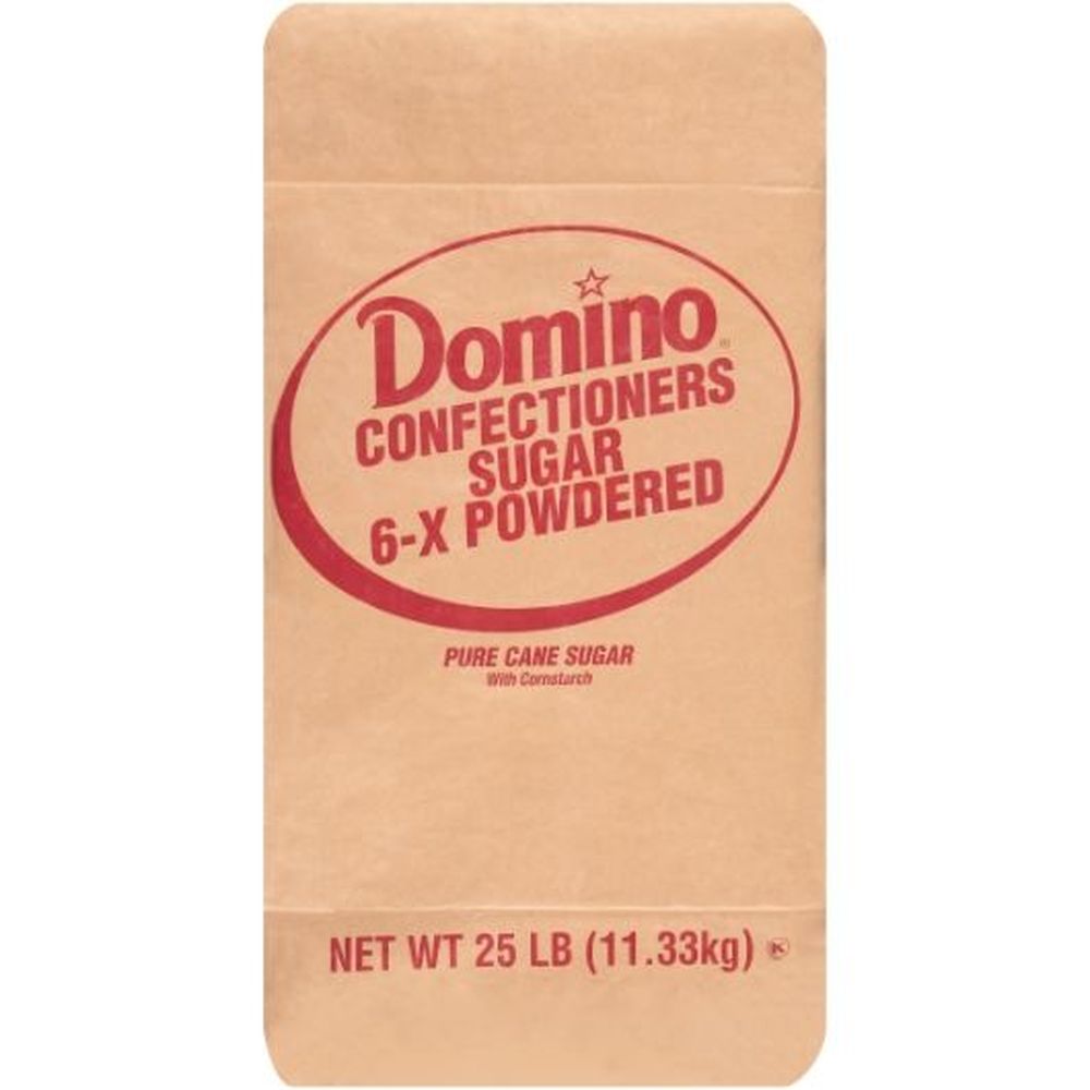 Domino Confectioners Sugar, 25 Pound Bag
