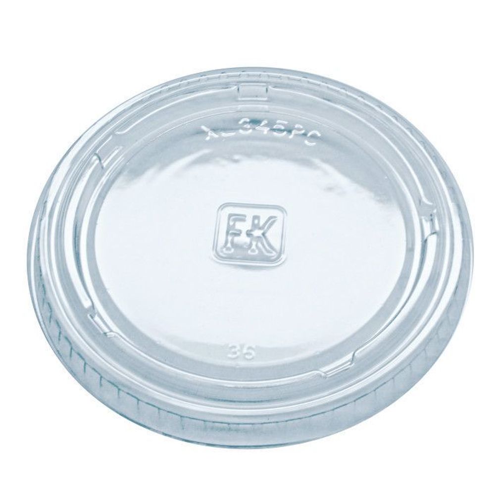 Clear PET Portion Cup Lid Fits Portion Cup