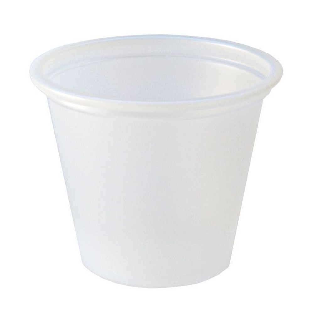 Translucent Plastic Portion Cup 1 Ounce