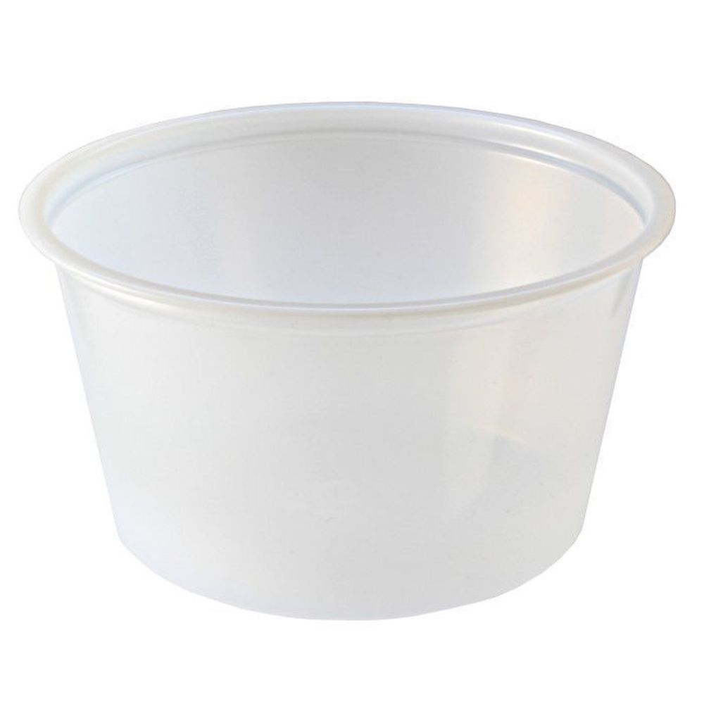 Translucent Polystyrene Portion Cup 4 Ounce