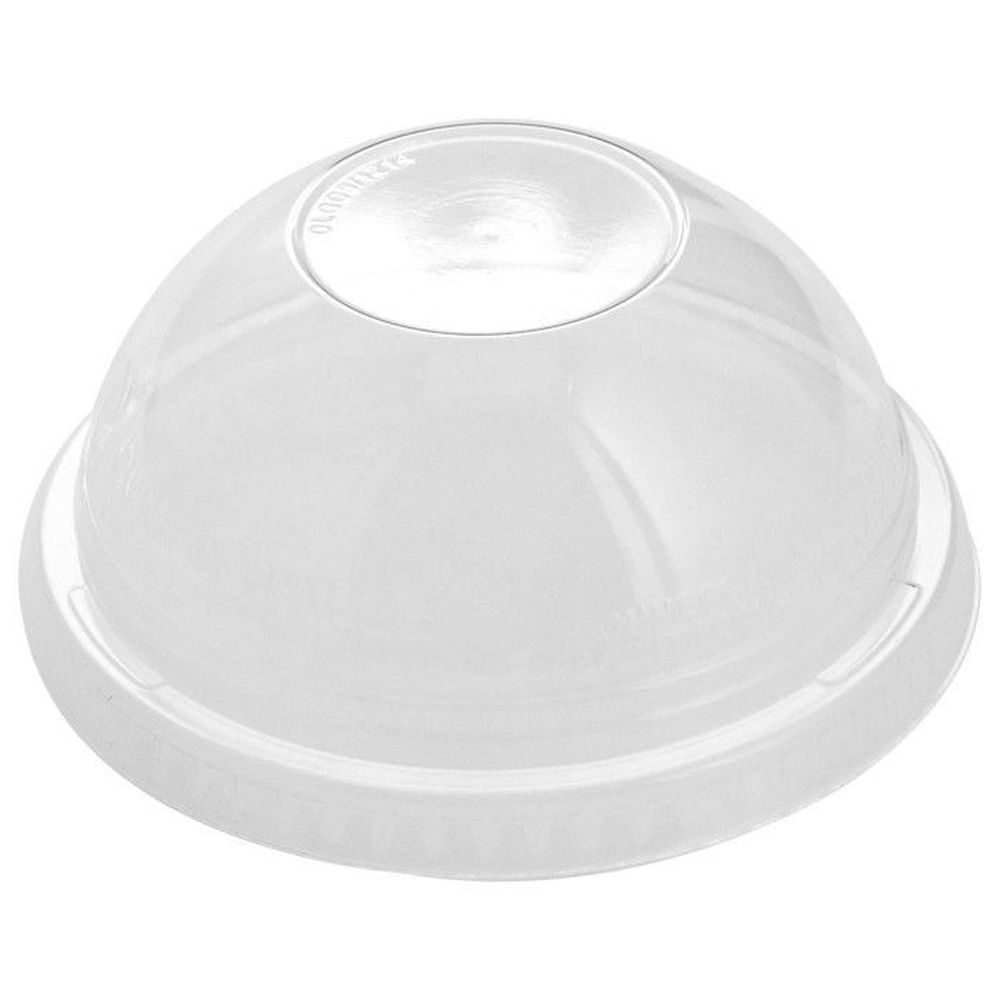 Greenware Clear PLA Compostable Dome Lid for A Size Cold Drink Cup