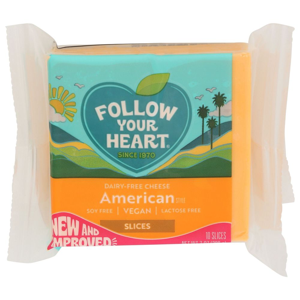 Dairy Free American Style Cheese Slices