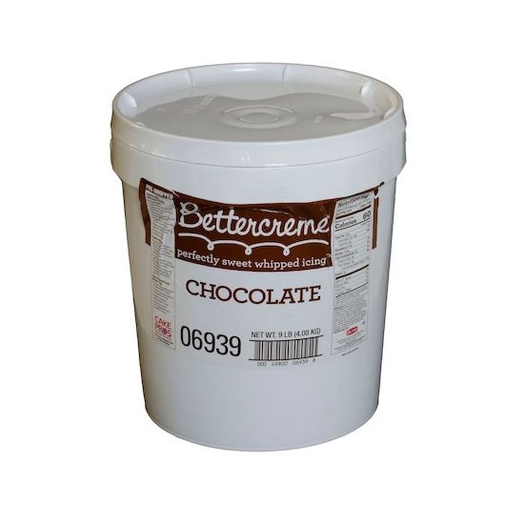 Bettercreme Pre Whipped Chocolate Icing, 9 Pound