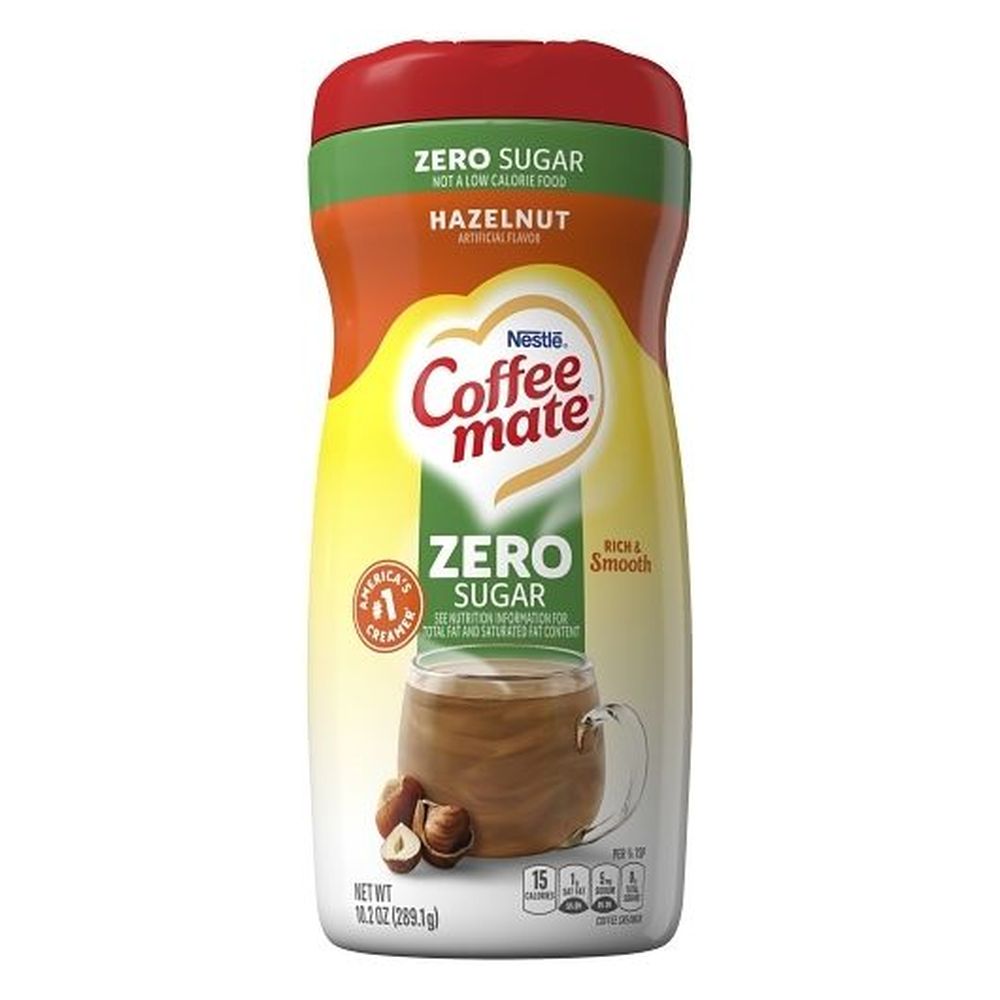 Coffee-mate Hazelnut Sugar-free Powder Coffee Creamer, 10.2 Ounce -- 6 Per Case