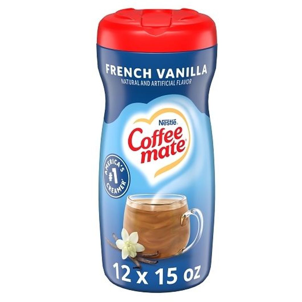 Coffee-mate French Vanilla Powder Coffee Creamer, 15 Ounce -- 12 Per Case