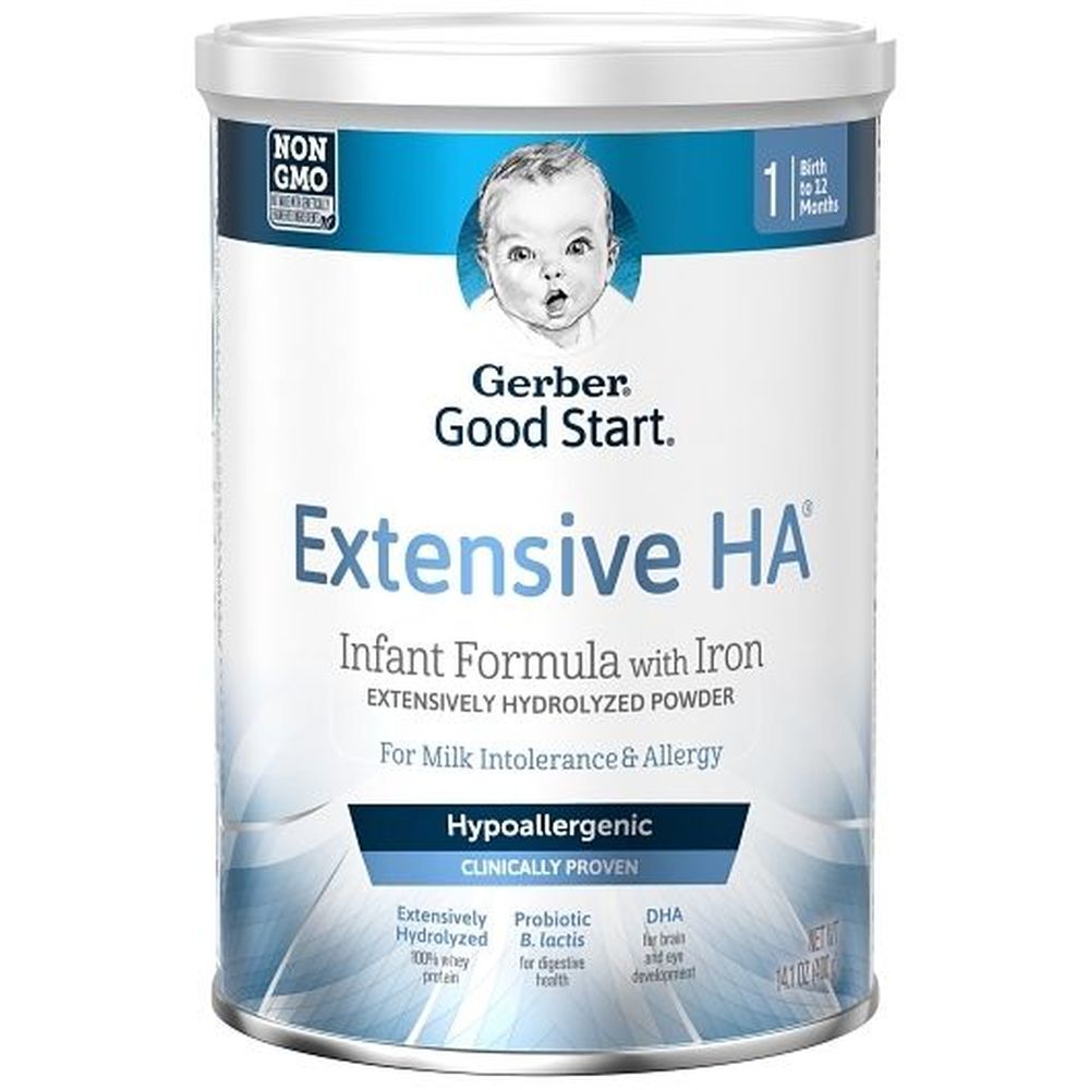 Extensive HA Non-Gmo Hypoallergenic Whey-Based Infant Formula Powder with Iron