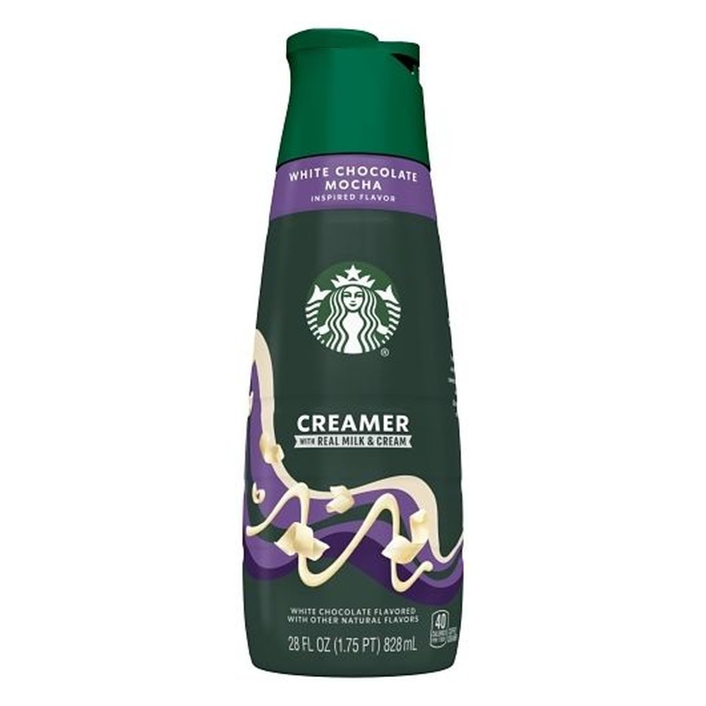 Starbucks White Chocolate Mocha Creamer, 28 Fluid Ounce -- 6 Per Case