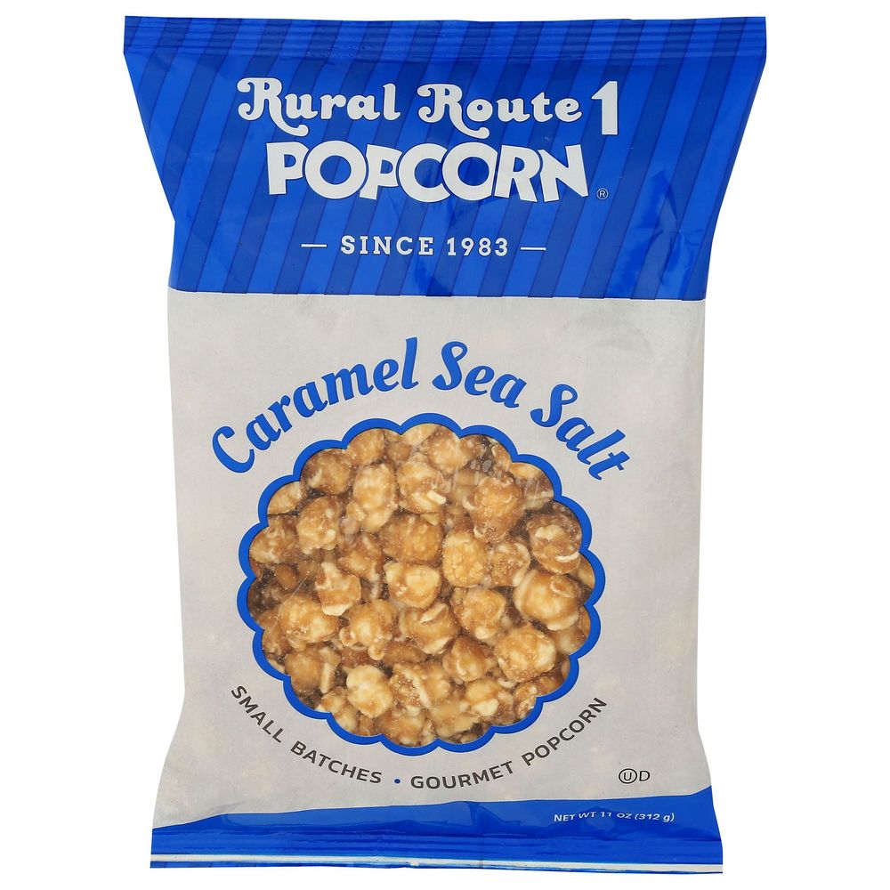 Rural Route 1 Caramel Sea Salt Popcorn, 11 Ounce -- 12 Per Case
