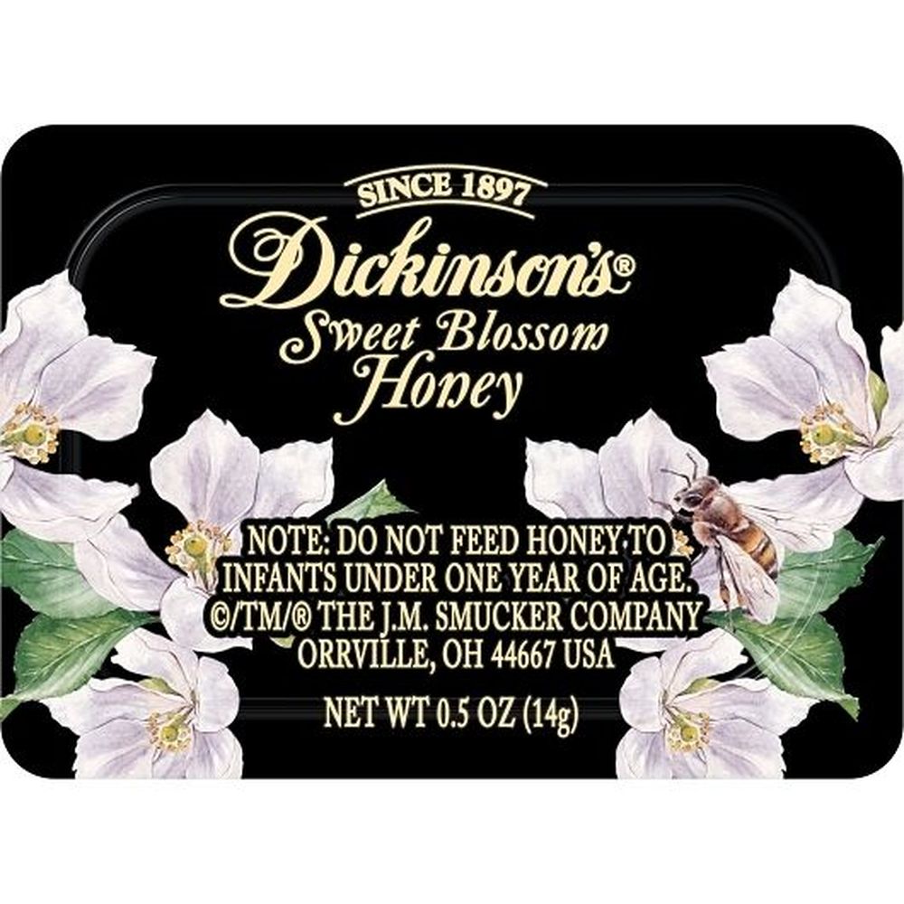 Dickinson's Sweet Blossom Honey, 0.5 Ounce -- 200 Per Case