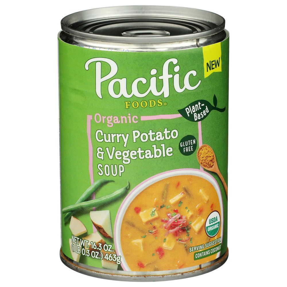 Organic Curry Potato and Vegetable Soup