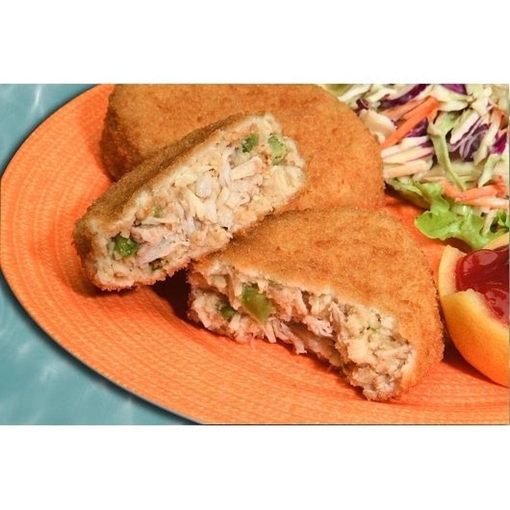 Kaptains Ketch Breaded Deviled Crab Cake With Crab Seafood, 32 Count