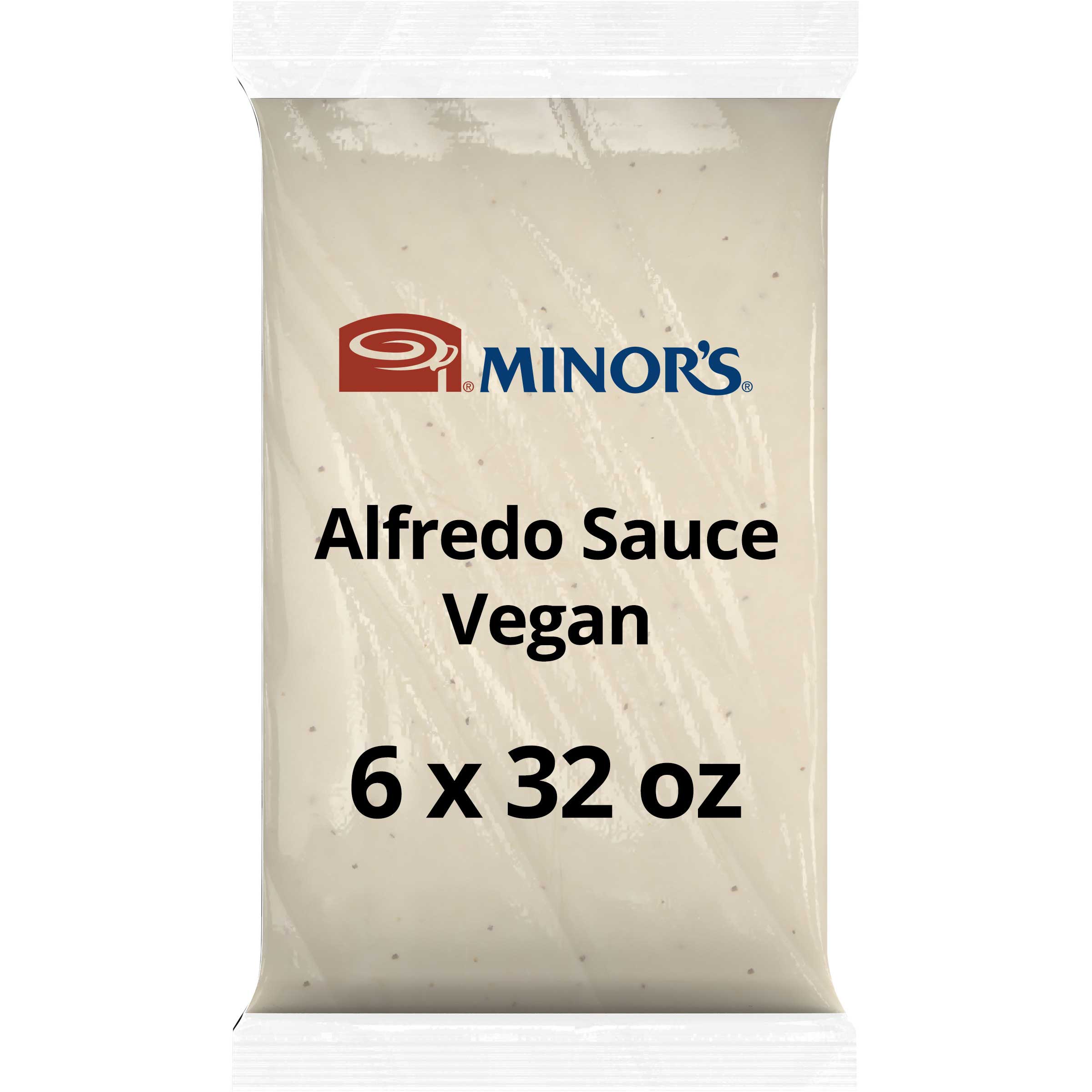 Minor's Vegan Alfredo Sauce, 1.99 Pound -- 6 Per Case
