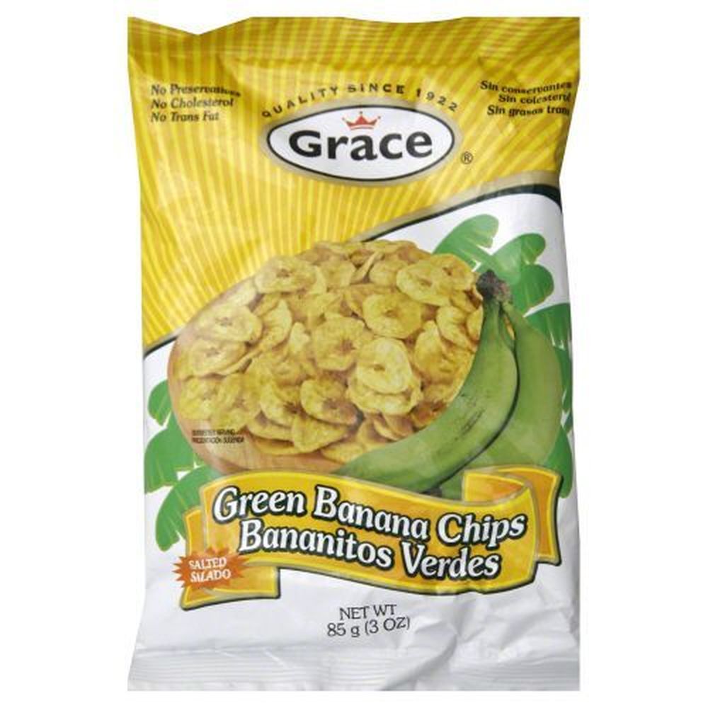 Grace Green Banana Chips, 71 Gram -- 24 Per Case