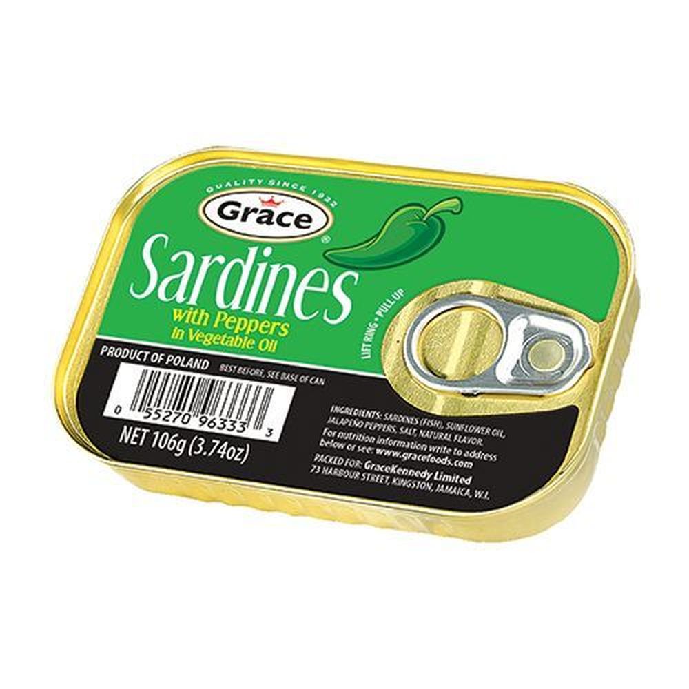 Caribbean Sardines with Peppers in Vegetable Oil